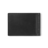 6 CARD SLOTS WALLET WITH MONEY CLIP, BLACK, MEISTERSTUCK