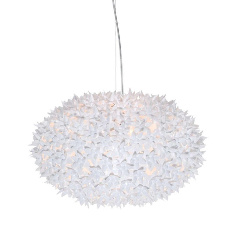 PENDANT LAMP, MEDIUM BLOOM WHITE