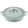 ROUND FLOWER CASSEROLE 26 CM, CAST IRON