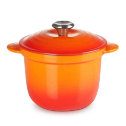 CASSERUOLA ALTA ROTONDA 18 CM, GHISA VETRIFICATA