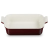 RECTANGULAR STONEWARE BAKING DISH
