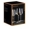SET 4 WHITE WINE GLASSES, VINOVA 98074