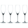 SET 4 FLUTE CHAMPAGNE, VINOVA 98075