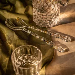 SALAD SERVERS VANITY, ACRYLIC