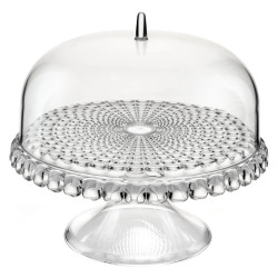TIFFANY CAKE STAND WITH LID...