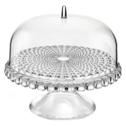 TIFFANY CAKE STAND WITH LID...