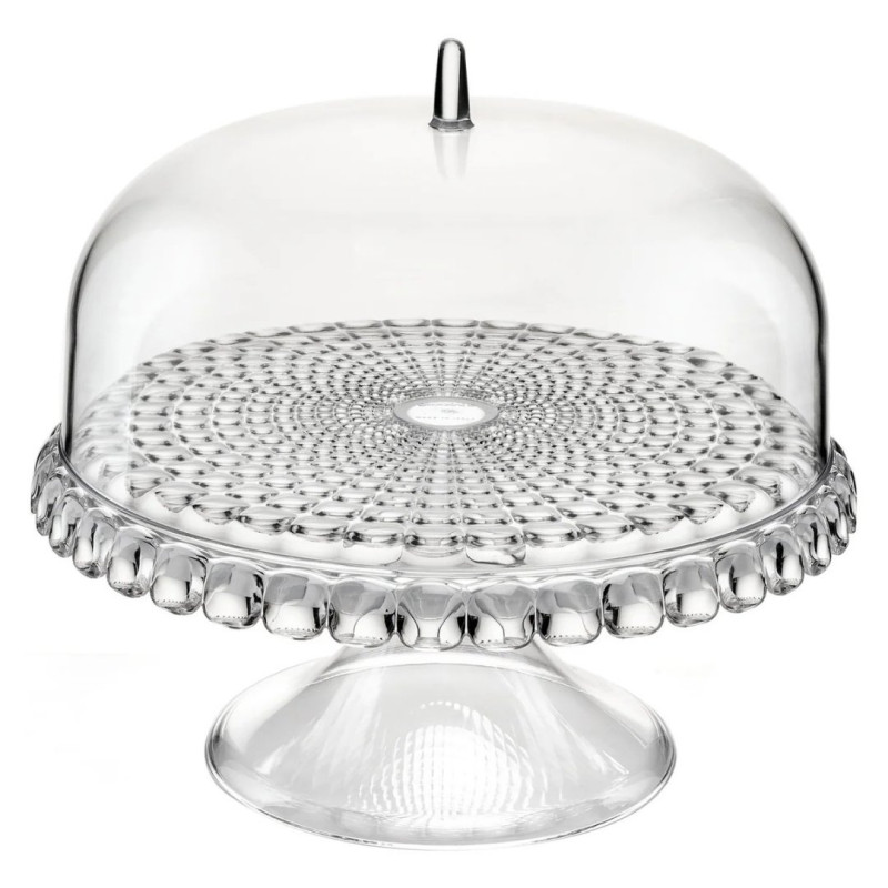 TIFFANY CAKE STAND WITH LID 30 CM, ACRYLIC