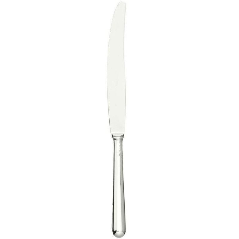 COLTELLO TAVOLA MODERNO, ALPACCA ARGENTATA