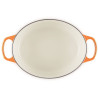 OVAL CASSEROLE 29 CM, 100th ANNIVERSARY ORANGE