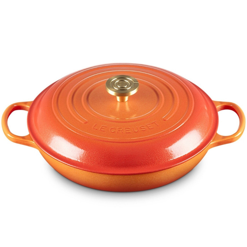 TEGAME BASSO 30 CM, CENTENARIO ARANCIO