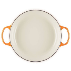 LOW ROUND CASSEROLE 30 CM, 100th ANNIVERSARY ORANGE