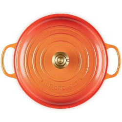 TEGAME BASSO 30 CM, CENTENARIO ARANCIO