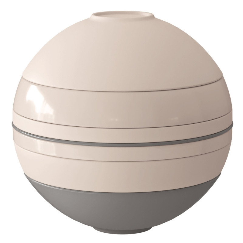 LA BOULE PURE BEIGE, SET PIATTI