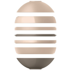 LA BOULE PURE BEIGE, SET PIATTI