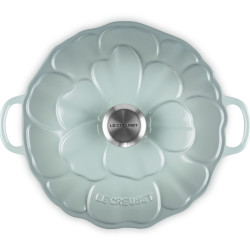 ROUND FLOWER CASSEROLE 26 CM, CAST IRON