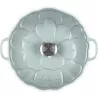 ROUND FLOWER CASSEROLE 26 CM, CAST IRON