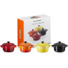 SET OF 4 MINI CASSEROLES 10 CM, 79212105129100
