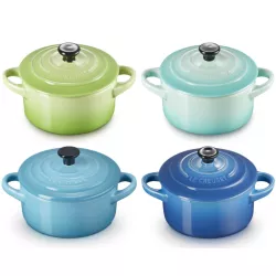 SET OF 4 MINI CASSEROLES 10...