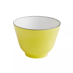 YELLOW BOWL 10 CM, BLEUS D...