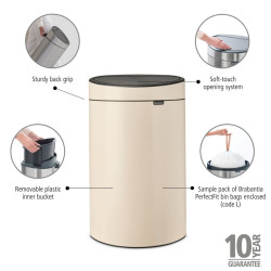 TOUCH BIN NEW 40 LT