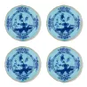 SET OF 4 DESSERT PLATES 21 CM, ORIENTE ITALIANO