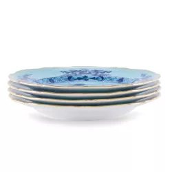 SET OF 4 DESSERT PLATES 21 CM, ORIENTE ITALIANO