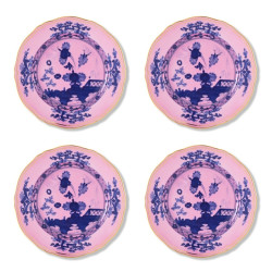 SET OF 4 DESSERT PLATES 21 CM, ORIENTE ITALIANO