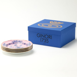 SET 4 PIATTI DESSERT 21 CM, ORIENTE ITALIANO