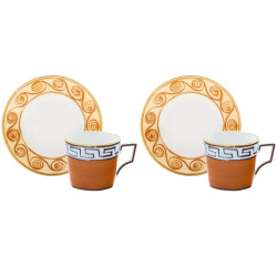 SET OF 2 COFFEE CUPS, IL VIAGGIO DI NETTUNO