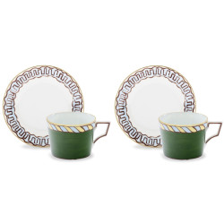 SET OF 2 TEA CUPS, IL VIAGGIO DI NETTUNO