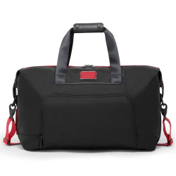 EXPANDABLE TRAVEL BAG ALPHA3, BLACK & RED