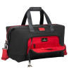 EXPANDABLE TRAVEL BAG ALPHA3, BLACK & RED