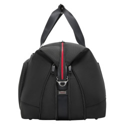 EXPANDABLE TRAVEL BAG ALPHA3, BLACK & RED