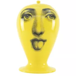 ANTIPATIOUS YELLOW VASE H.30