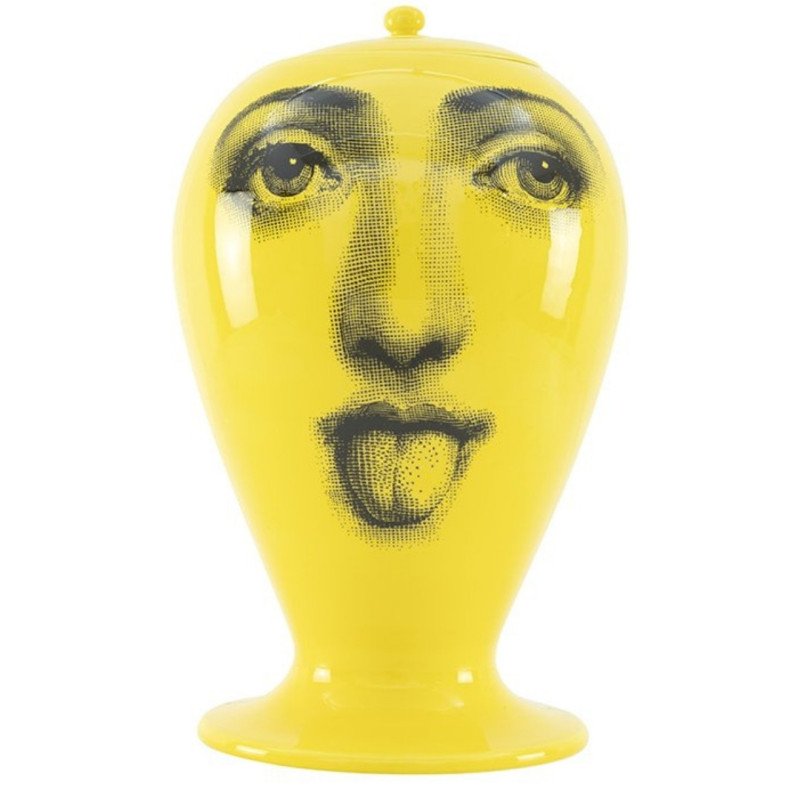 VASO ANTIPATICO GIALLO H.30 CM