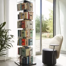 LIBRERIA PTOLOMEO 4x, BASE INOX PTKITB197