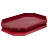 OCTOGONE TRAY L, RED 2816911