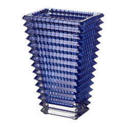 CRYSTAL RECTANGULAR VASE, EYE