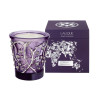 VASO CON CANDELA PROFUMATA, EPINES PLATINUM ED.
