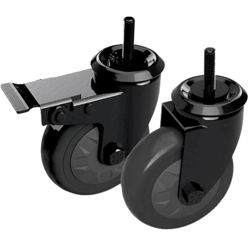 SET OF 2 WHEELS FOR TABLE OR SUPPORT BGE, 120410