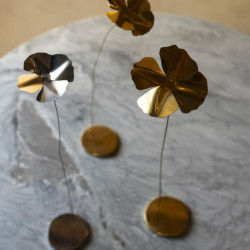 BRASS POPPY FLOWER 47G