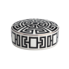 ROUND PORCELAIN BOX 13 CM, LABIRINTO
