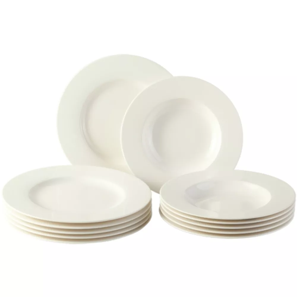 SET 18 PIATTI BASIC BIANCO, 19-5277-8801