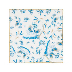 PORCELAIN SQUARED CHANGE TRAY, ORO DI DOCCIA