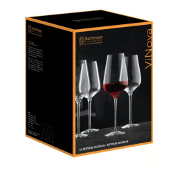 SET 4 MAGNUM RED WINE GLASSES, VINOVA 98076