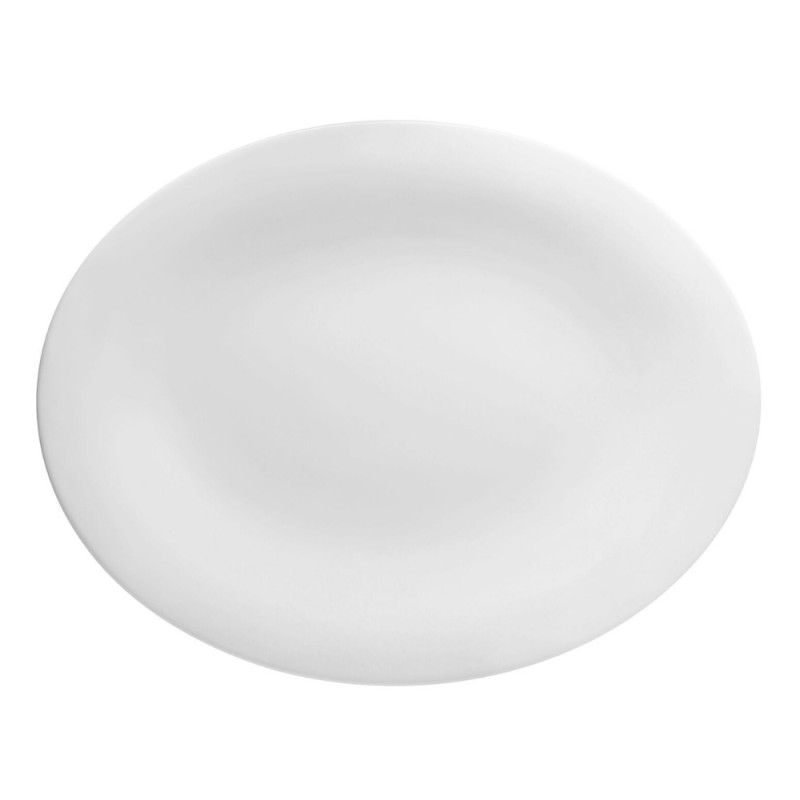 30 CM OVAL TRAY, BONE CHINA NEVE