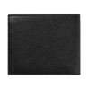 8 CC SARTORIAL WALLET, BLACK 130317