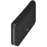 LEATHER SARTORIAL WALLET 12 CC, BLACK 220361