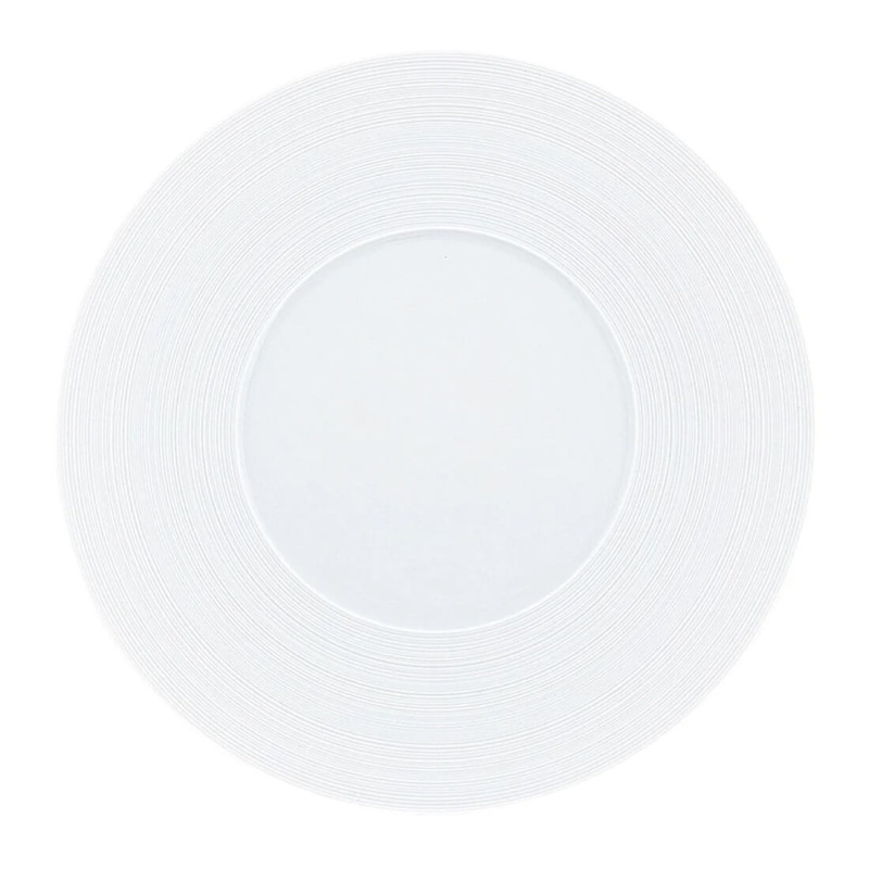 PIATTO PIANO 29,5 CM, HEMISPHERE BIANCO SATINATO