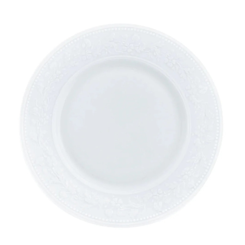 27 CM DINNER PLATE, WHITE GEORGIA